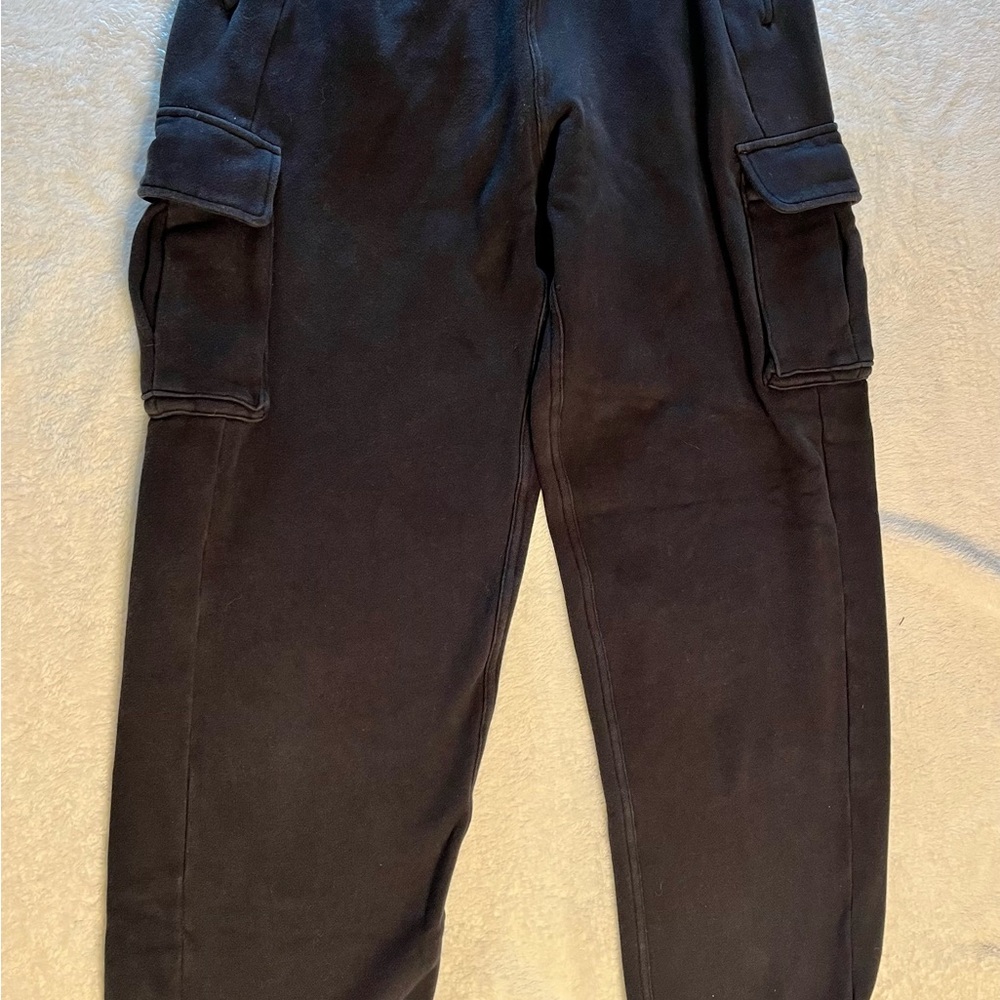 lululemon Black Cargo Jogger Sweatpants Size XXS